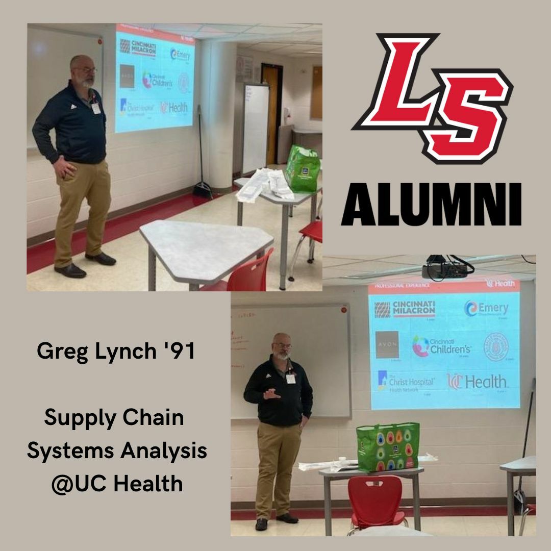 Greg Lynch '91 - Supply Chain Analyst @ UC Health